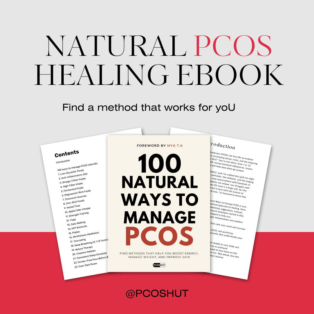 100 Natural Ways To Manage PCOS Ebook