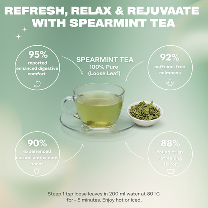 Spearmint Tea 100% Pure (Loose Leaf)